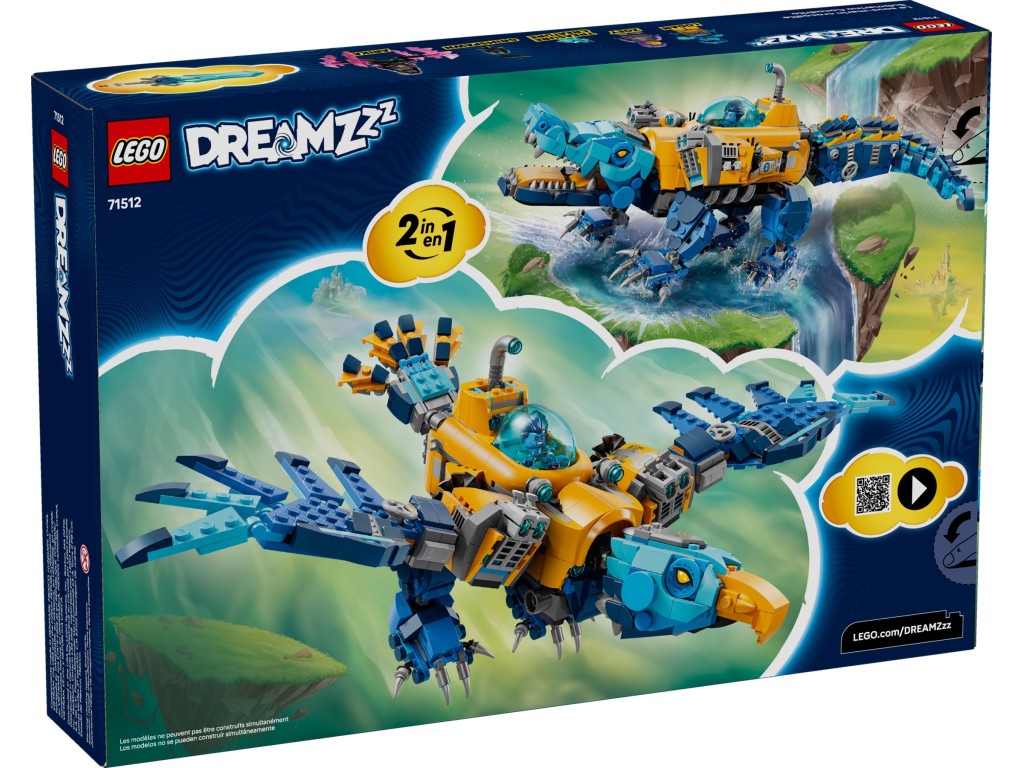 71512 LEGO DREAMZzz Подводная лодка «Крокодил»