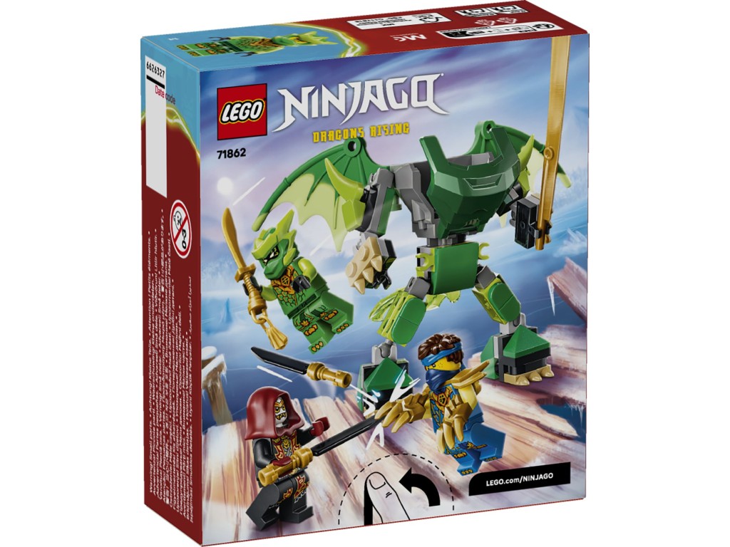 71862 LEGO Ninjago Битва роботов-драконов Ллойда
