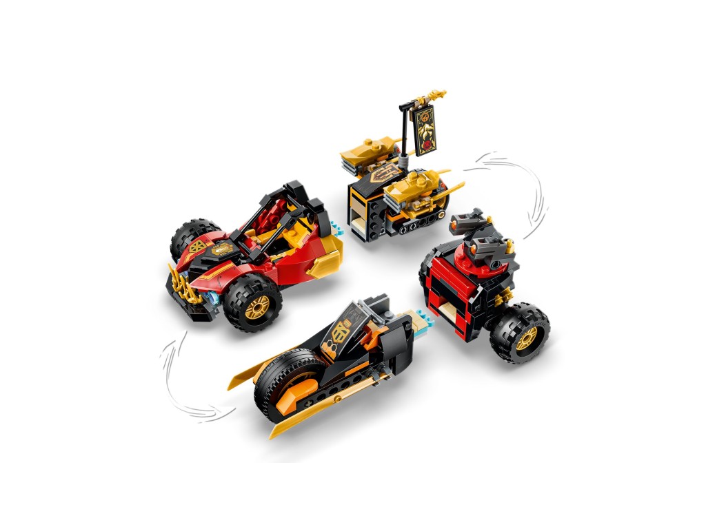 71864 LEGO Ninjago Комбинируемый автомобиль Кая и Коула
