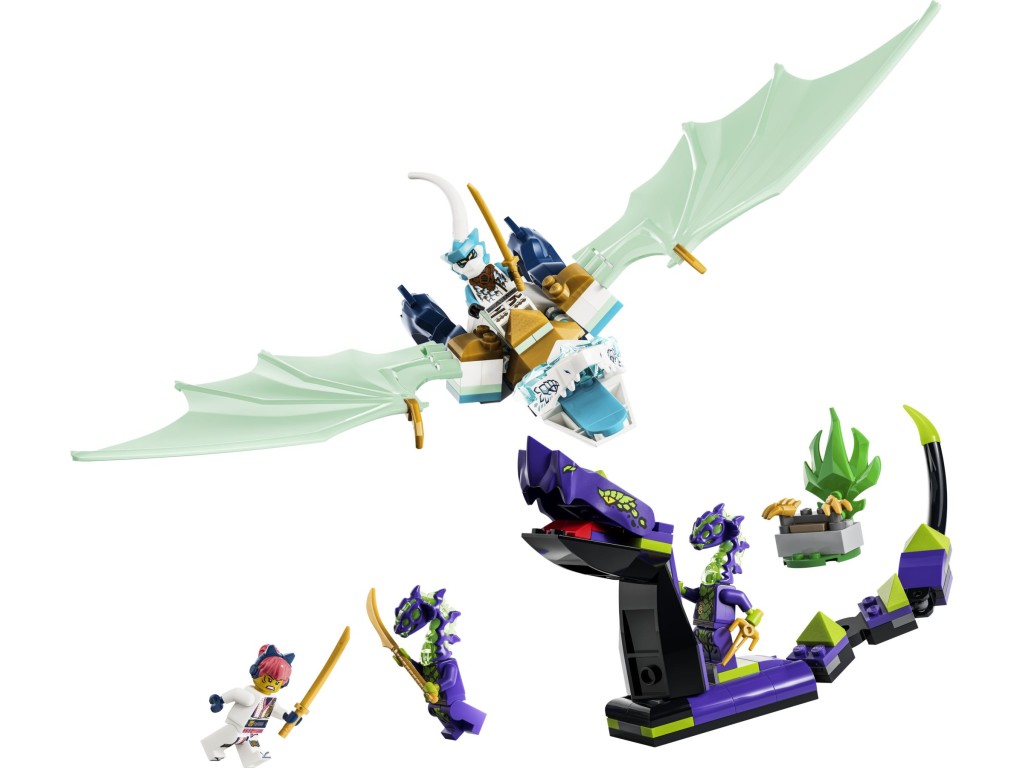 71865 LEGO Ninjago Битва ледяного дракона Зейна