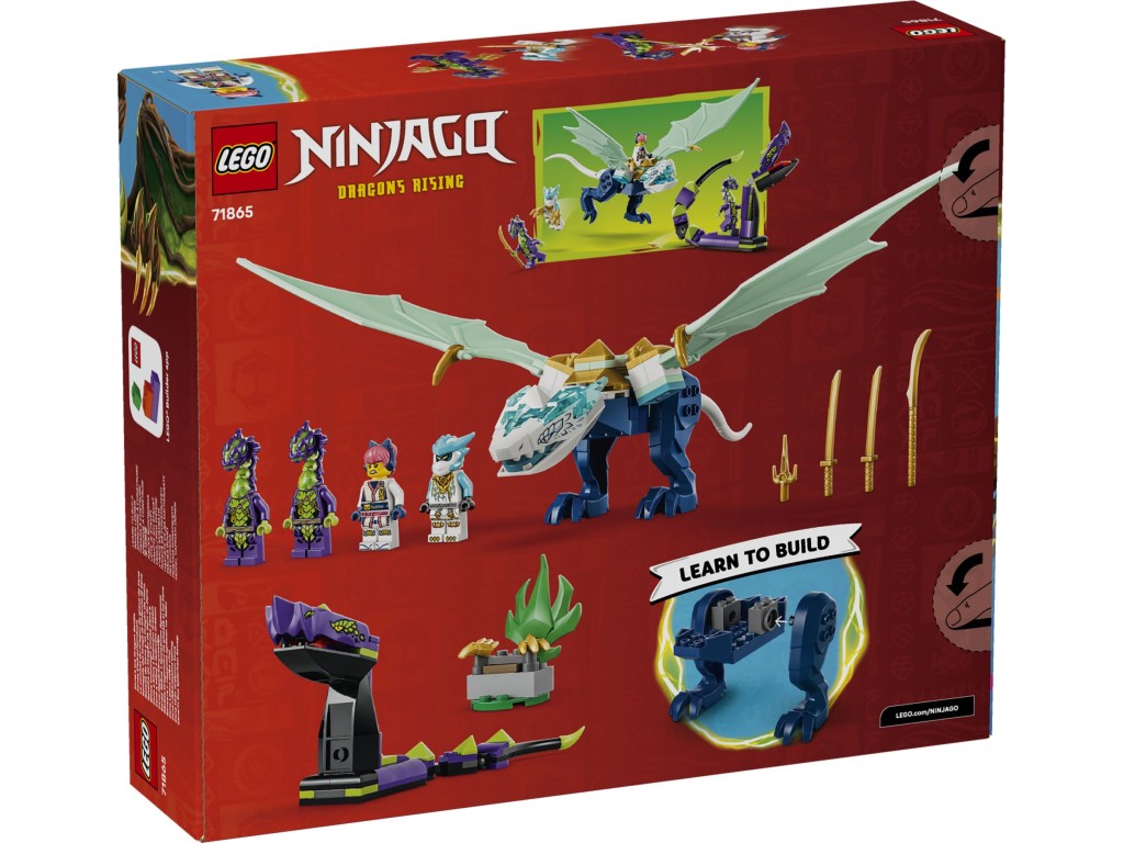 71865 LEGO Ninjago Битва ледяного дракона Зейна