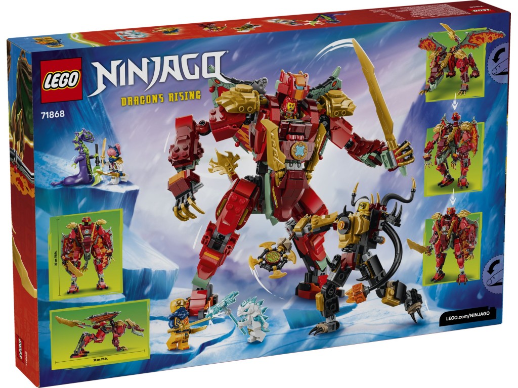 71868 LEGO Ninjago Трансформирующийся Драконий Мех Уайлдфайра