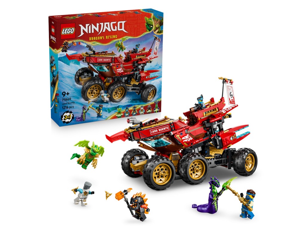 71869 LEGO Ninjago Дар земли 3 в 1 71869 LEGO Ninjago Дар земли 3 в 1