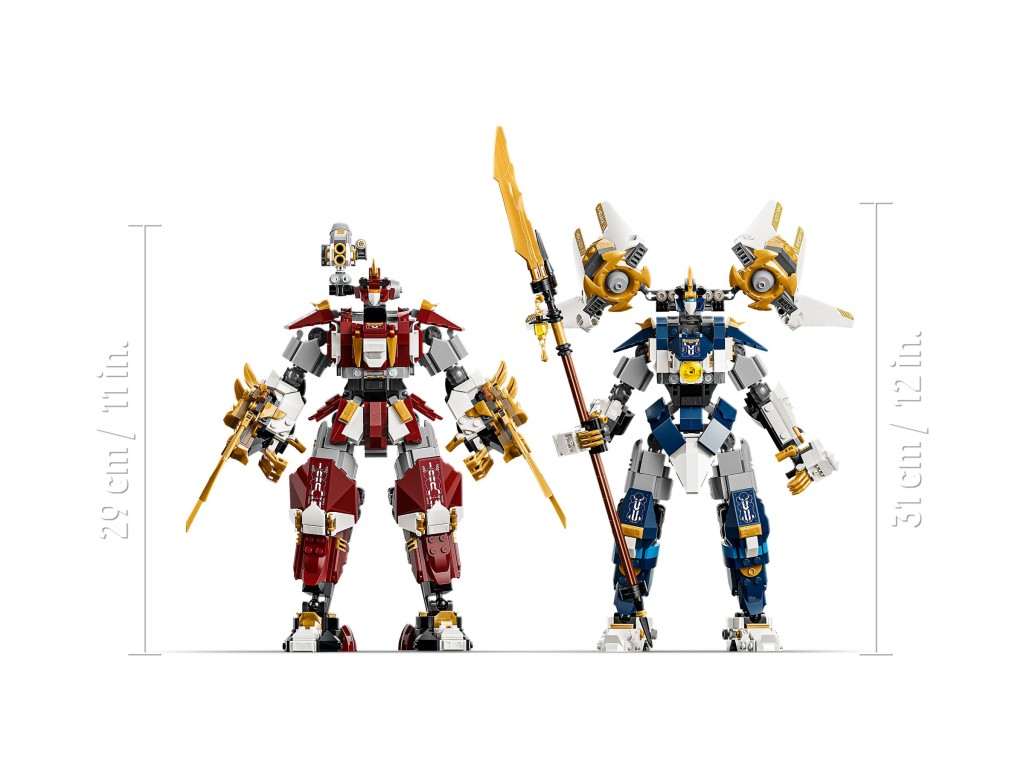 71870 LEGO Ninjago Титановые роботы близнецы