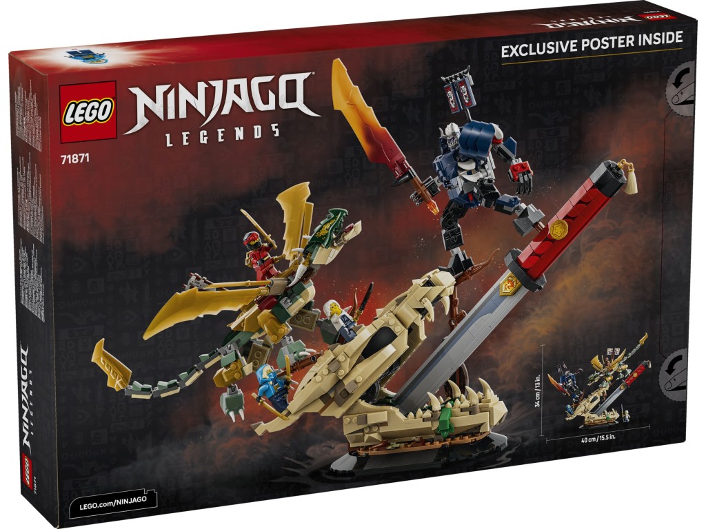 71871 LEGO Ninjago Битва клинков дракона