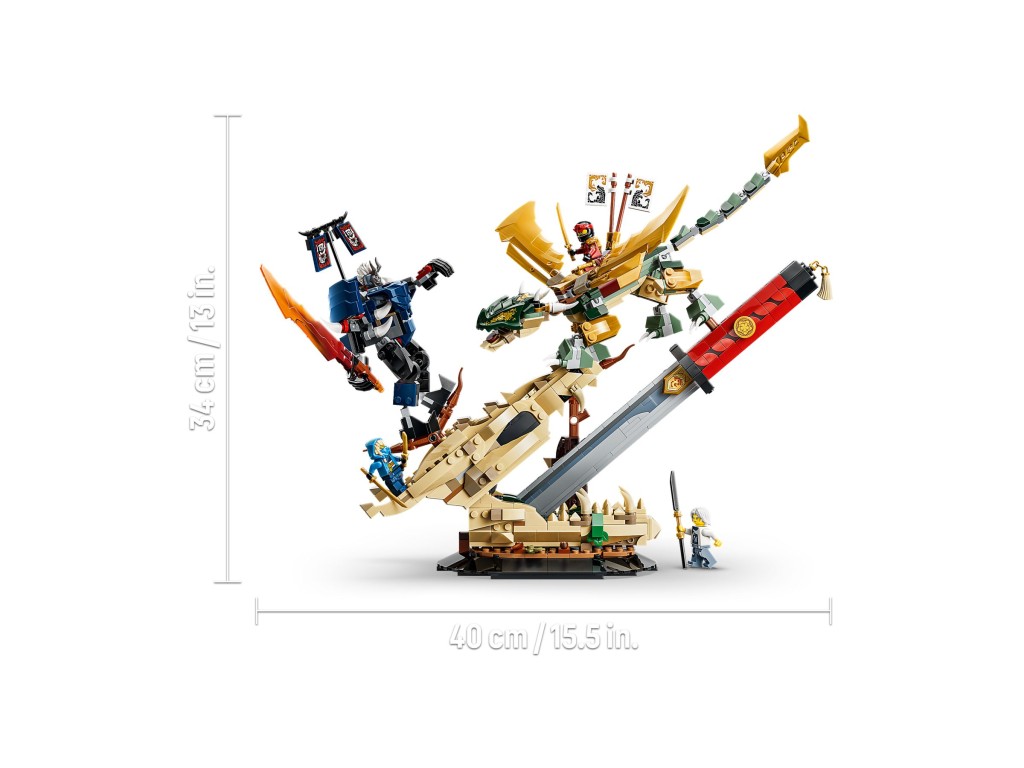 71871 LEGO Ninjago Битва клинков дракона