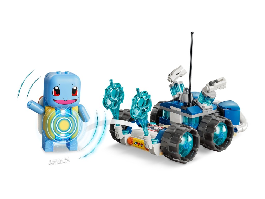 72156 LEGO Pokemon Smart Play Приключения дрессировщика в багги со Сквиртлом