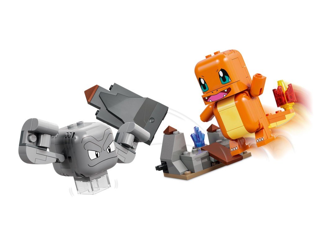 72157 LEGO Pokemon Smart Play Схватка в пещере Чармандер и Геодуд