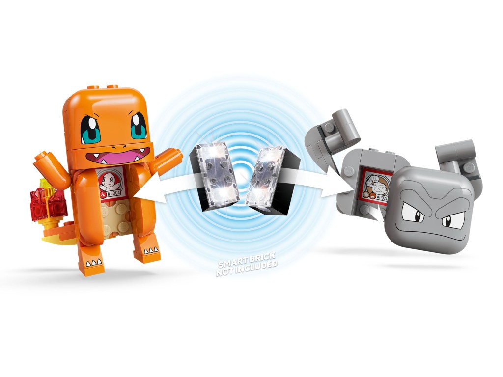 72157 LEGO Pokemon Smart Play Схватка в пещере Чармандер и Геодуд