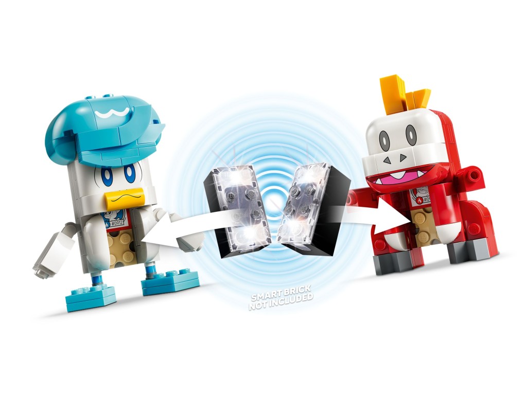 72158 LEGO Pokemon Smart Play Спригатито, Фуэкоко и Кваксли сражаются друг с другом