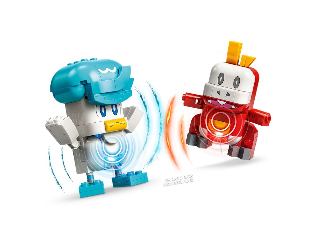 72158 LEGO Pokemon Smart Play Спригатито, Фуэкоко и Кваксли сражаются друг с другом