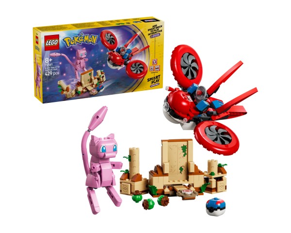 72161 LEGO Pokemon Smart Play Поиск мифического Мью с помощью дронов