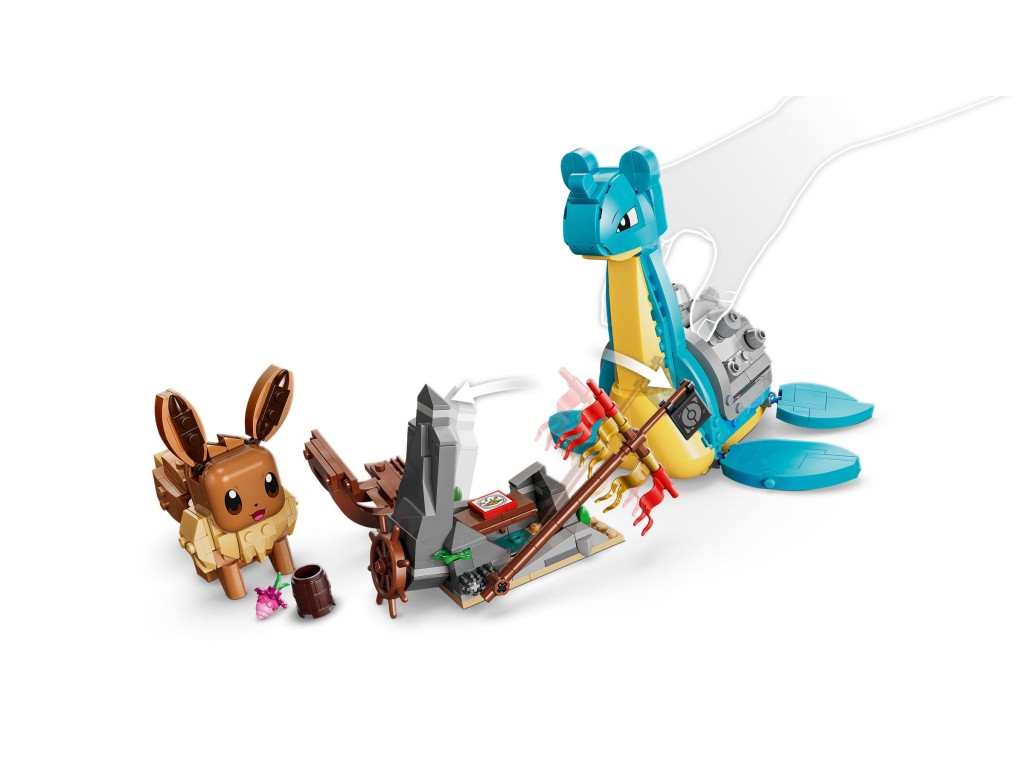 72162 LEGO Pokemon Smart Play Поиск сокровищ Иви и Лапраса