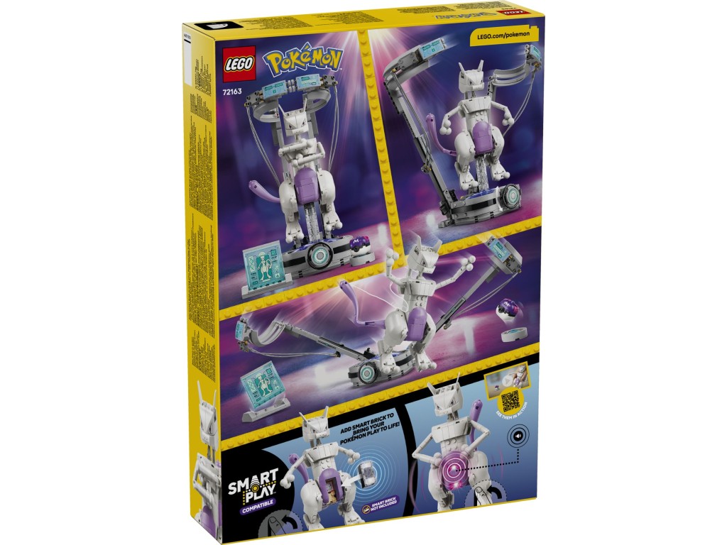 72163 LEGO Pokemon Smart Play Перерыв в лаборатории Мьюту