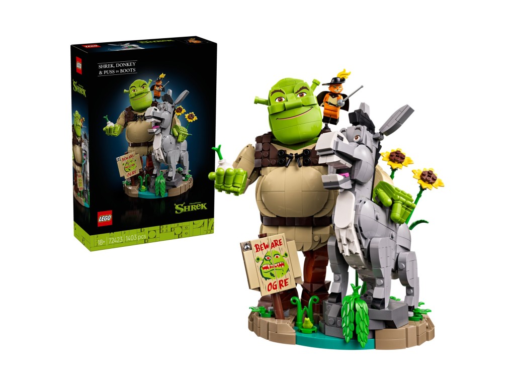72423 LEGO Shrek Фигурки Шрек, Осел и Кот в сапогах 72423 LEGO Shrek Фигурки Шрек, Осел и Кот в сапогах