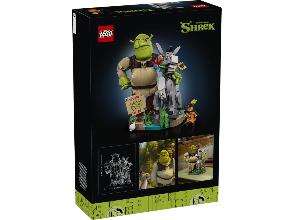 72423 LEGO Shrek Фигурки Шрек, Осел и Кот в сапогах