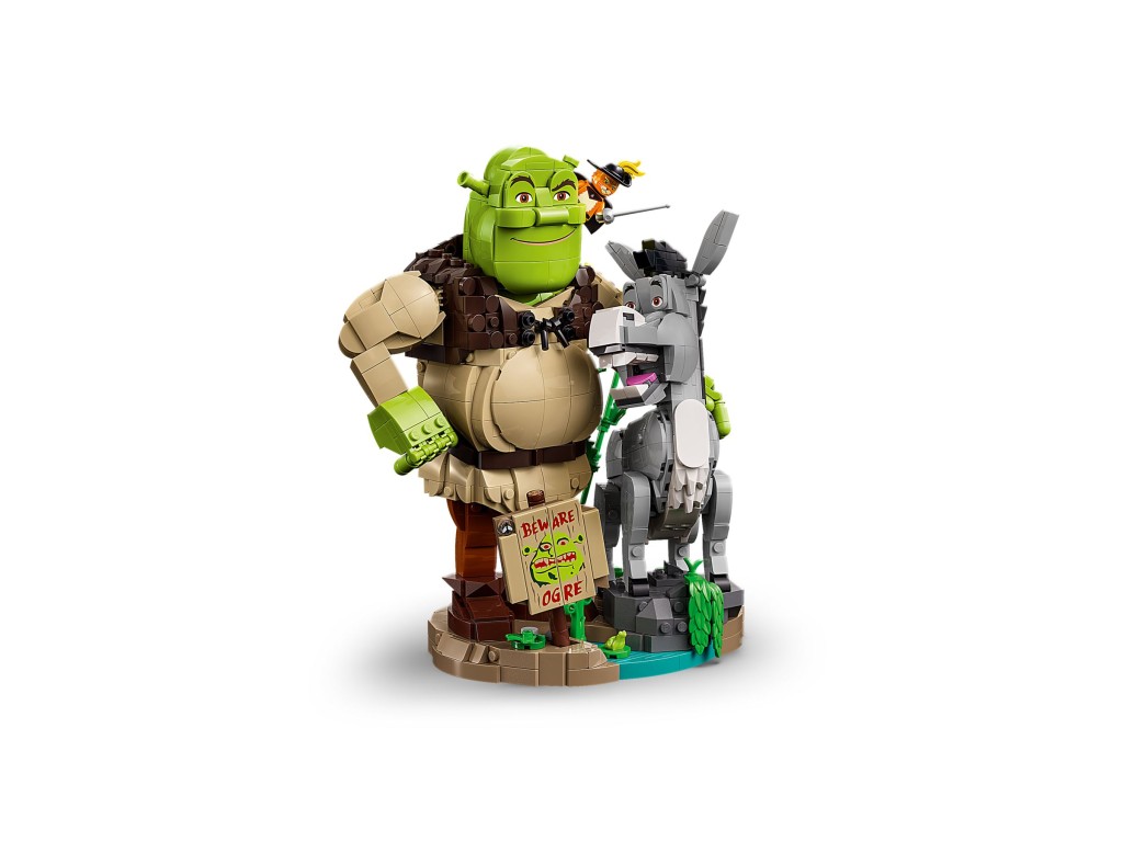 72423 LEGO Shrek Фигурки Шрек, Осел и Кот в сапогах