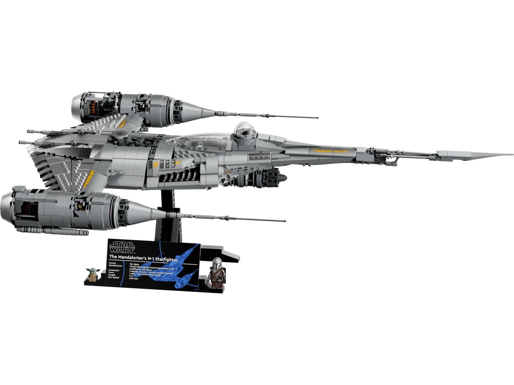 75442 LEGO Star Wars UCS Мандалорский Звёздный истребитель N-1