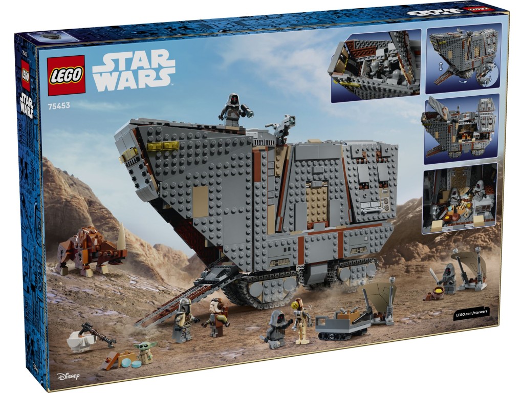 75453 LEGO Star Wars Песчаный краулер и Мадхорн из внеземного мира