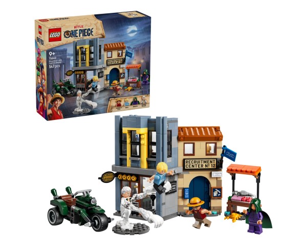 75642 LEGO One Piece Схватка с капитаном Смокером