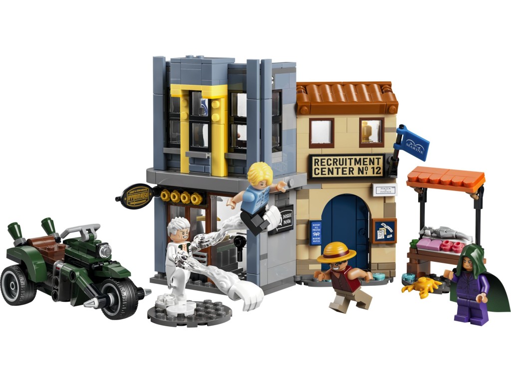75642 LEGO One Piece Схватка с капитаном Смокером