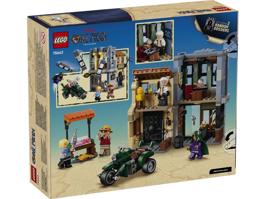 75642 LEGO One Piece Схватка с капитаном Смокером