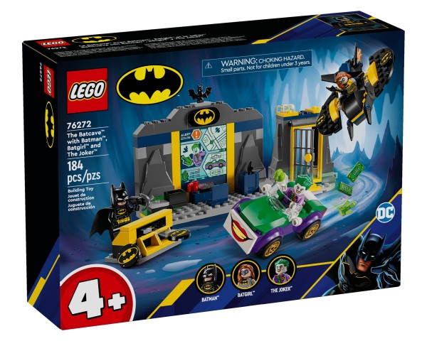 76272 LEGO DC Batman Бэтпещера с Бэтменом, Бэтгерл и Джокером