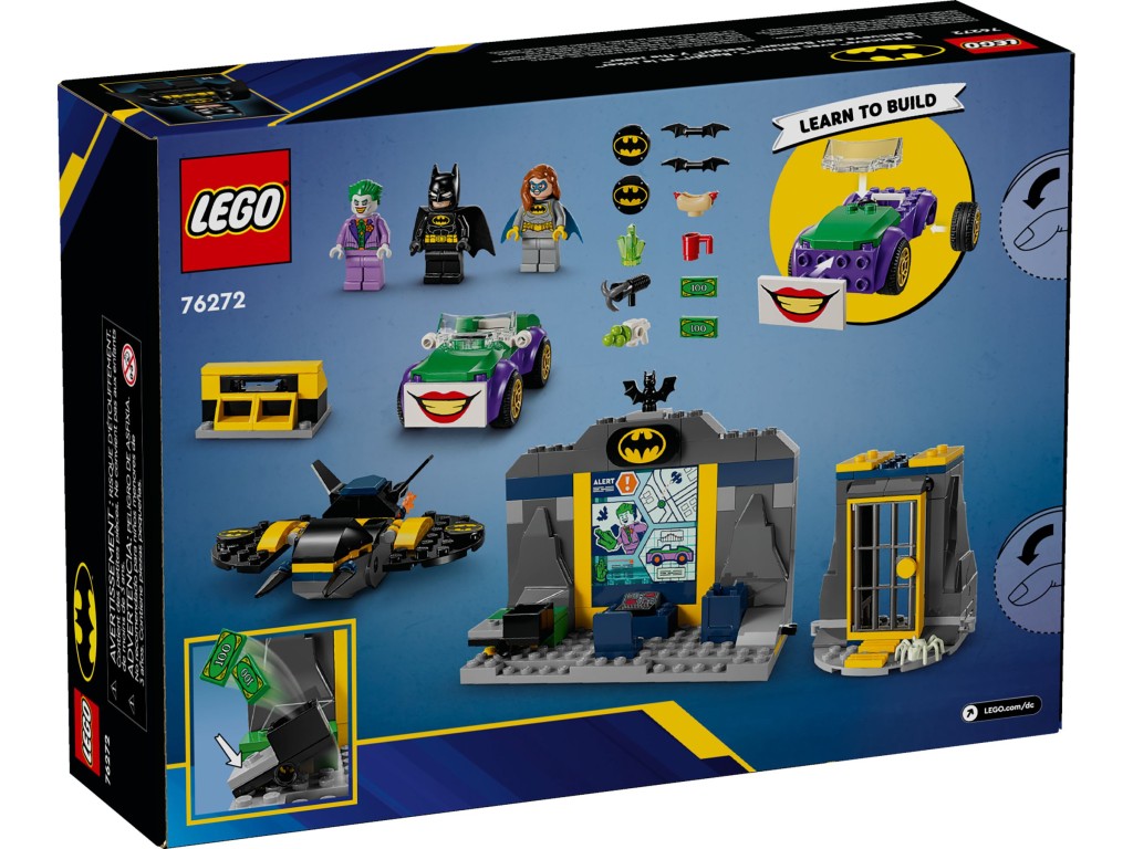 76272 LEGO DC Batman Бэтпещера с Бэтменом, Бэтгерл и Джокером