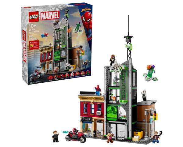 76324 LEGO Marvel Человек-паук против Озкорп