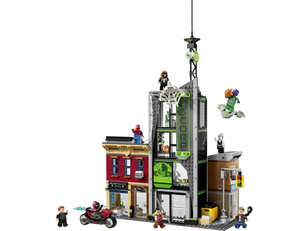 76324 LEGO Marvel Человек-паук против Озкорп