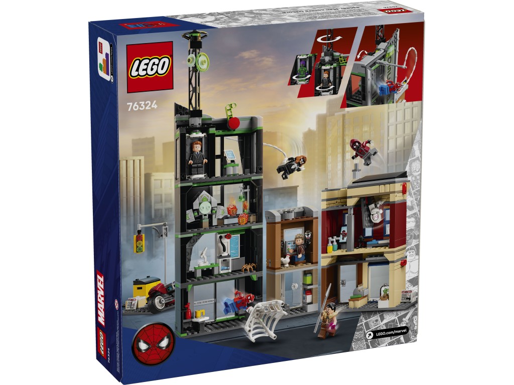 76324 LEGO Marvel Человек-паук против Озкорп