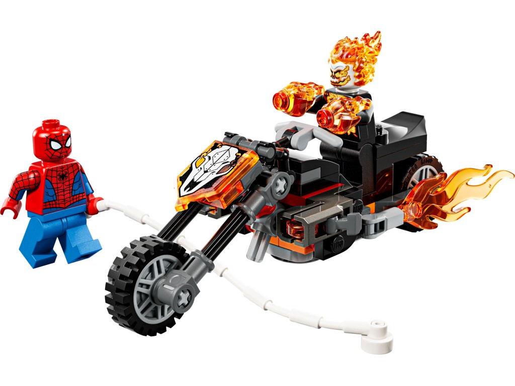 76335 LEGO Marvel Spider-Man Человек-паук против Мотоцикла Призрачного Гонщика