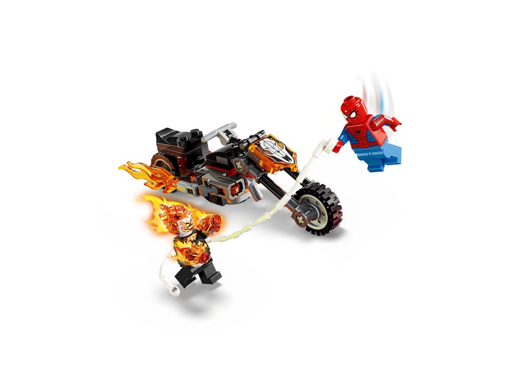 76335 LEGO Marvel Spider-Man Человек-паук против Мотоцикла Призрачного Гонщика