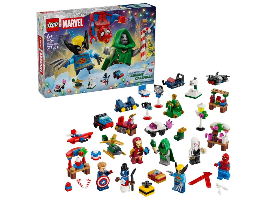 76340 LEGO Marvel Адвент-календарь 2026/2027 76340 LEGO Marvel Адвент-календарь 2026/2027
