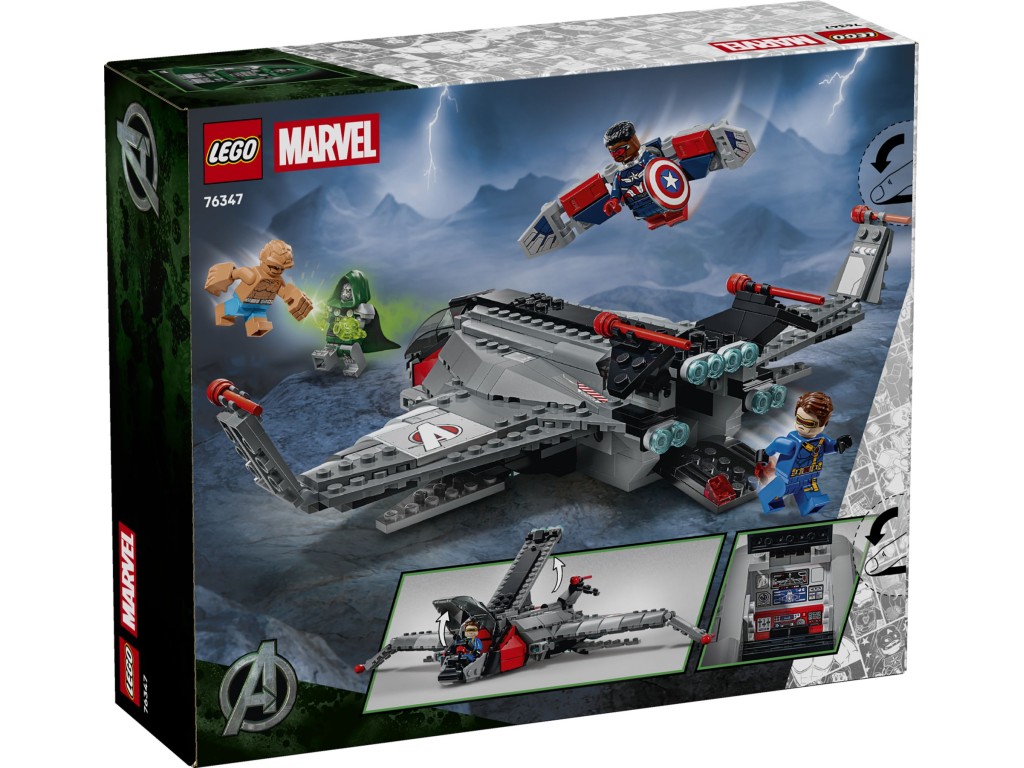 76347 LEGO Marvel Мстители: Судный день — Квинджет