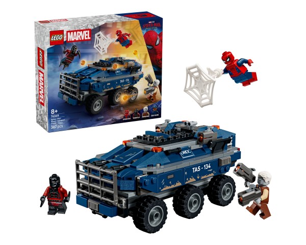 76349 LEGO Marvel Spider-Man Погоня Человека-паука за тюремным транспортом
