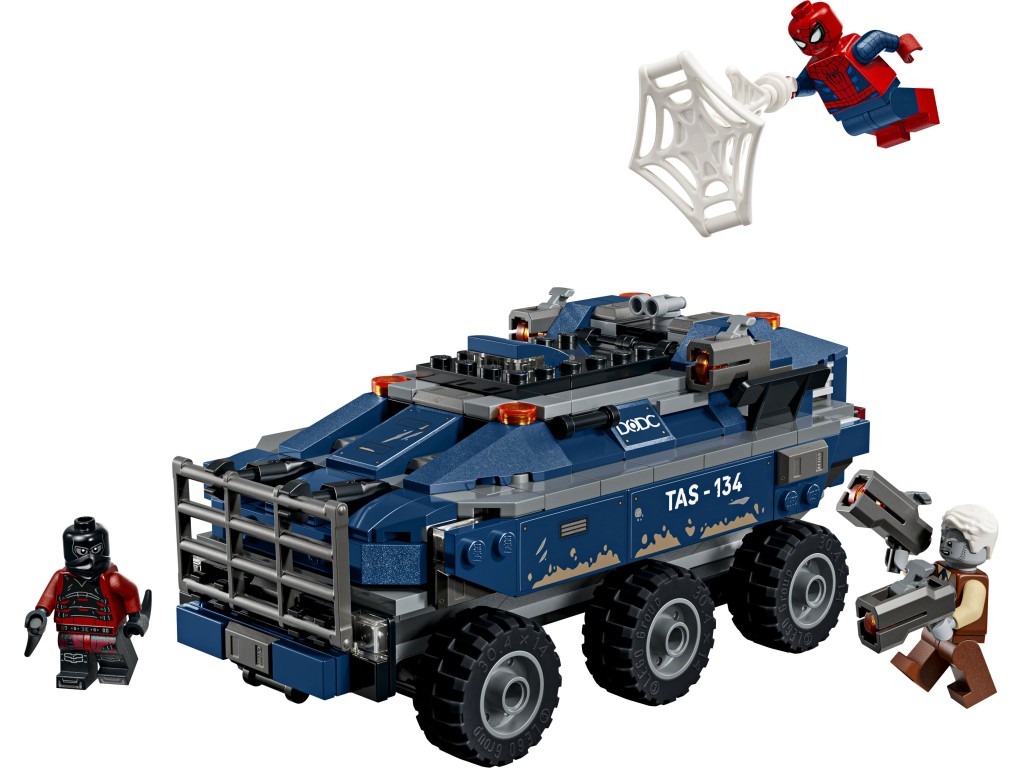 76349 LEGO Marvel Spider-Man Погоня Человека-паука за тюремным транспортом