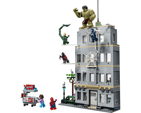 76350 LEGO Marvel Spider-Man Человек-паук против Халка: Эпическое столкновение