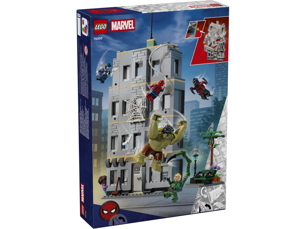 76350 LEGO Marvel Spider-Man Человек-паук против Халка: Эпическое столкновение