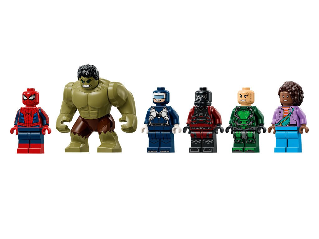 76350 LEGO Marvel Spider-Man Человек-паук против Халка: Эпическое столкновение