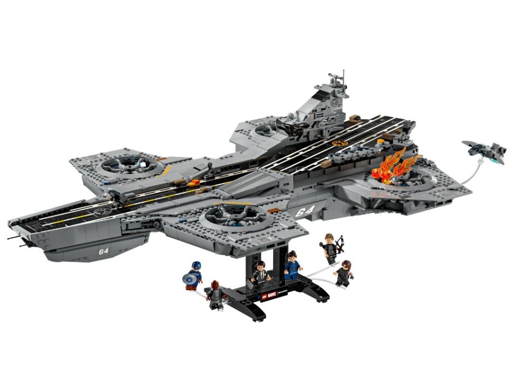 76354 LEGO Marvel Авианосец Геликарриер