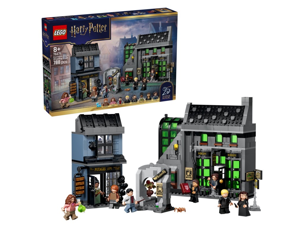 76471 LEGO Harry Potter Лютный переулок: Волшебные магазины 76471 LEGO Harry Potter Лютный переулок: Волшебные магазины