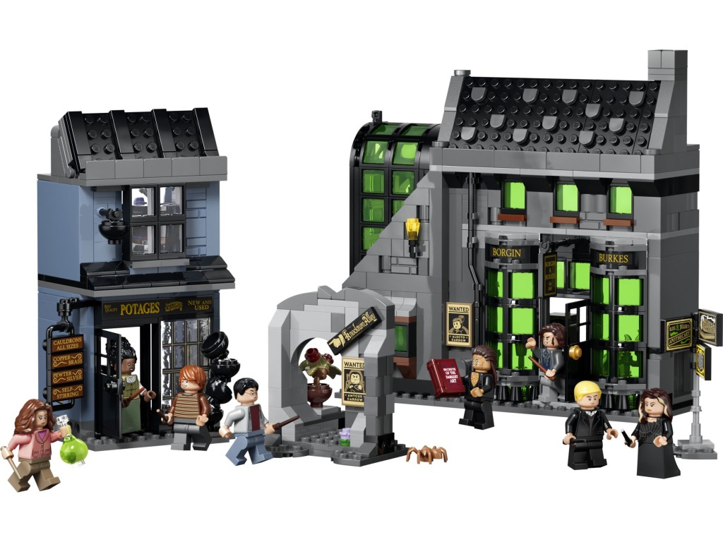 76471 LEGO Harry Potter Лютный переулок: Волшебные магазины