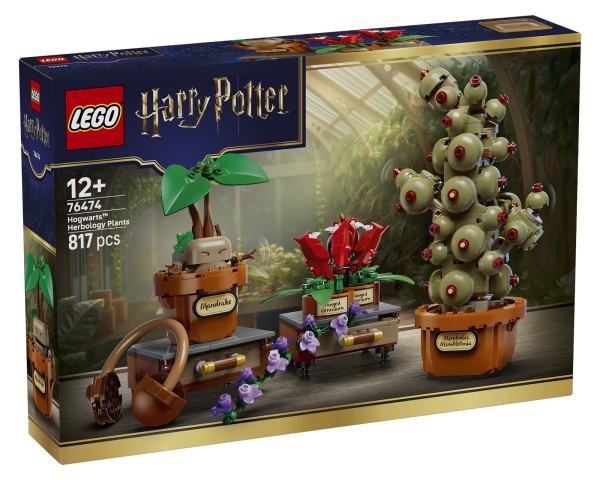 76474 LEGO Harry Potter Растения из факультета травологии Хогвартса