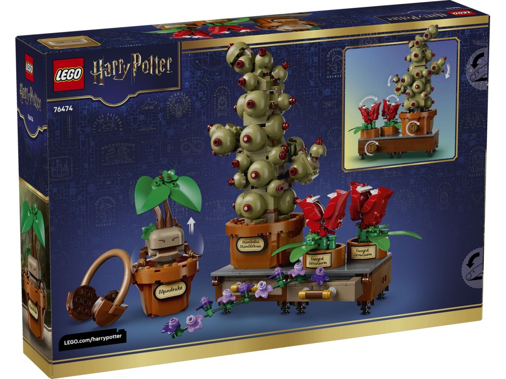 76474 LEGO Harry Potter Растения из факультета травологии Хогвартса
