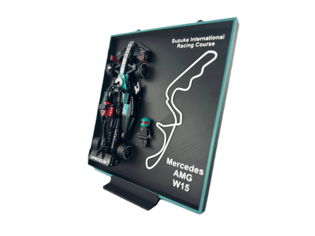 Рамка для болида LEGO F1 Speed Champions Mercedes 77244 + держатель для рамки