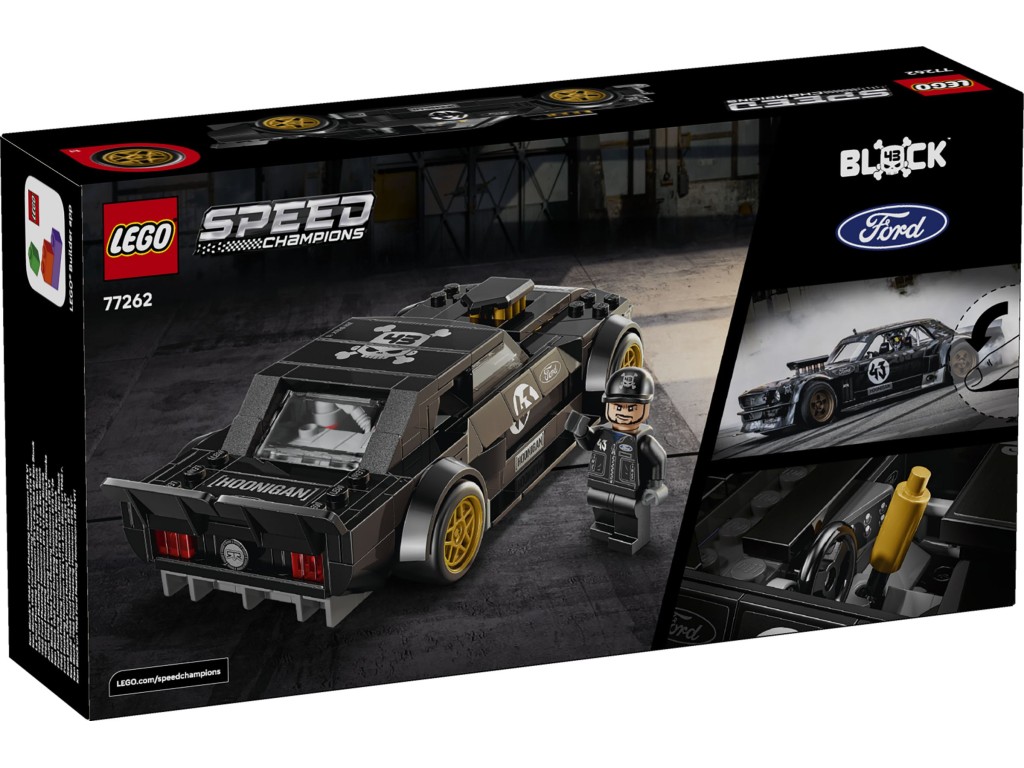 77262 LEGO Speed Champions Ford Mustang Hoonicorn V1 1965 года Кена Блока