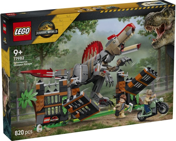 77982 LEGO Jurassic World Побег Спинозавра