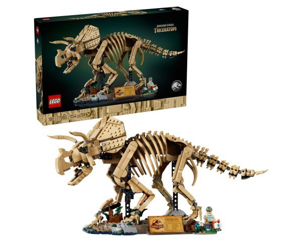 77985 LEGO Jurassic World Ископаемые динозавров: Трицератопс