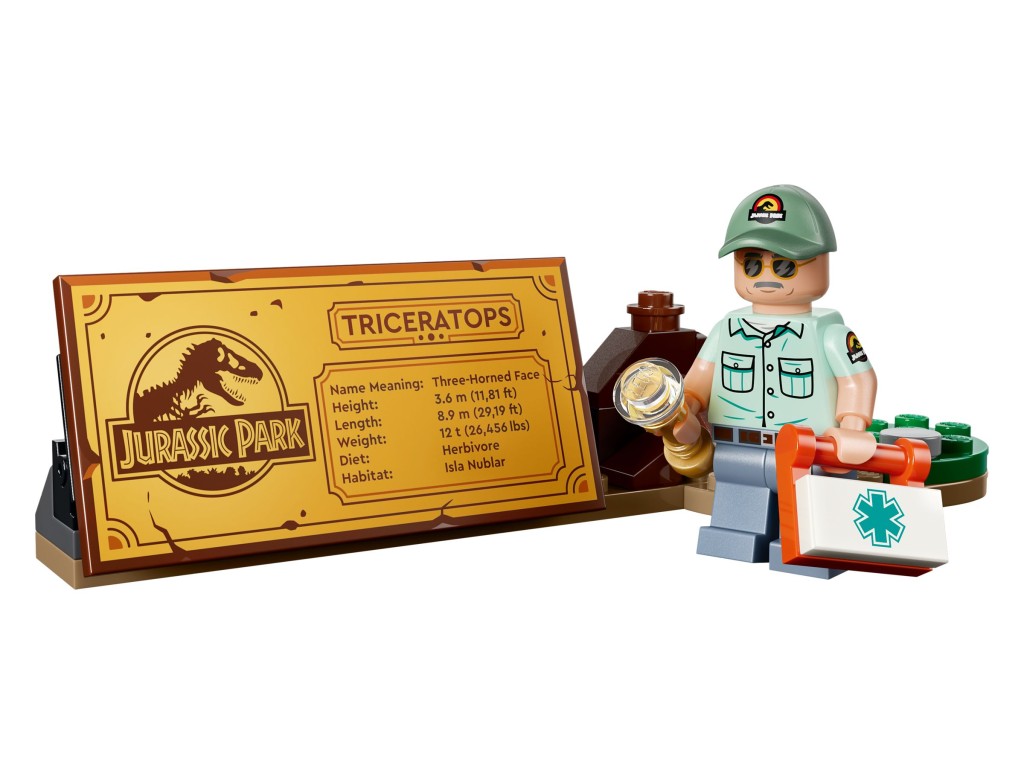 77985 LEGO Jurassic World Ископаемые динозавров: Трицератопс